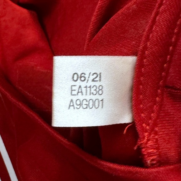 Adidas Nebraska Cornhuskers Football Shirt Medium NCAA Big Red EA1128 University - Picture 7 of 7